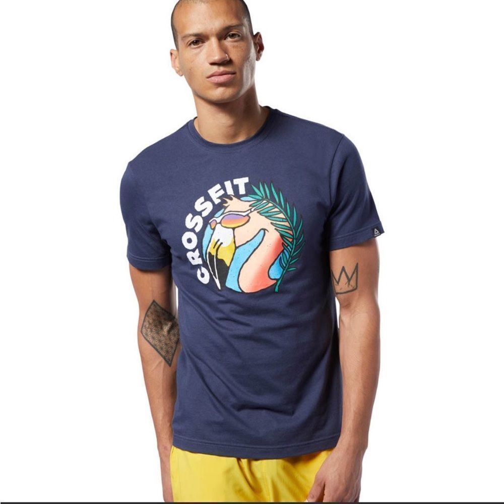 REEBOK Funky Flamingo CrossFit T-Shirt